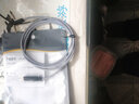 CABLE CREATION一绳车载AUX音频线3.5mm公对母耳机延长线带麦克风立体声手机平板电脑DVD接耳机音响箱加长连接线 黑色弯头+四阶 0.9米 实拍图