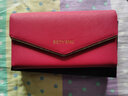班亚奴（banyanu）2025新款女士钱包女长款手拿包牛皮大容量镶钻三折钱夹 玫红色 实拍图
