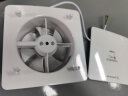 金羚换气扇橱窗式风压排风扇厨房卫生间排气扇抽风机APC15-2-2DP 实拍图