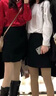 半身裙女春夏秋冬季黑色高腰开叉小短裙防走光韩版气质A字职业包臀裙 108普通 S 实拍图
