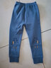 顶瓜瓜儿童保暖裤男童秋裤加绒加厚内穿加绒线裤彩棉拉绒 6A01深蓝110 实拍图