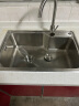 莱尔诗丹（Larsd）304不锈钢水槽大单槽大容量厨房洗菜盆配不锈钢厨房龙头LR6845 实拍图