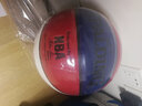 斯伯丁SPALDING红白蓝炫彩花球室内室外通用PU篮球76-928Y送男友送女友 实拍图