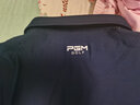 PGM 高尔夫服装 春秋男士长袖T恤 比赛同款球服 速干衣服 YF095-藏青色 L 实拍图