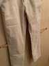 无印良品 MUJI 女式 弹力灯芯绒 锥形裤 BEE01C0A 象牙色 M 实拍图