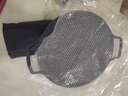 海岩（SEAROCK） 海岩户外露营烤盘韩式烤肉盘卡式炉烧烤盘铁板烧烤肉锅家用麦饭石煎盘 加厚黑色双耳烤盘30cm(明火款)+防烫柄 实拍图