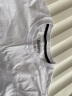 班尼路（Baleno）纯色T恤打底衫新疆棉短袖体恤潮情侣装棉半袖汗衫上衣休闲 01W 漂白圆领 XS 实拍图