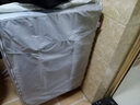 艾维乐滚筒洗衣机罩防水防晒防尘盖布适用于海尔小天鹅美的洗衣机套盖巾 黛露乖巧 前开门(8-10)公斤 实拍图