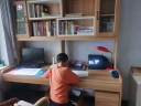 如煜 书桌学习桌书桌书柜组合实木电脑桌台式带书架学生写字桌-C款 椅子（不参与满折，单拍不发） 款式三(1.8米) 实拍图