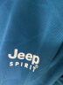 JEEP SPIRIT吉普t恤男短袖夏季速干冰丝夏装男士宽松运动衣服男装 湖蓝 2XL 实拍图