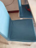 意尔嫚 椅子套罩【2只装】 餐桌椅子套罩万能全包通用桌靠椅坐垫套 带靠背弹力椅套凳子套 通用款蓝色 实拍图