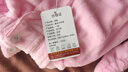 鸿迪 浴巾女浴袍女士浴衣毛巾 成人可穿大睡衣睡袍 性感抹胸浴裙套装 粉色 实拍图