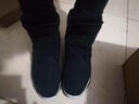 AU&MU澳洲雪地靴女冬季保暖皮毛一体加绒防滑大棉鞋魔术贴羊毛短筒女靴 黑色 【羊皮毛一体】182 39 实拍图