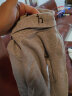 哈吉斯（HAZZYS）品牌童装男女童秋新款纯色打底衫简约舒适百搭半高领打底衫 花灰 120 晒单实拍图