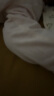 婧麒婴儿衣服夏季薄款新生宝宝提花连体衣纯棉空调服爬服夏装短袖单件 小鲸鱼粉 73cm 实拍图