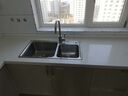 志邦厨柜 橱柜定制整体厨房橱柜开放式厨房厨柜套装石英石台面家具定做 现代简约简单爱 3米台面+3米地柜+1米吊柜 实拍图