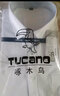 啄木鸟（TUCANO）衬衫男竹纤维短袖衬衣商务正装休闲时尚纯色舒适百搭男装浅蓝 XL 实拍图