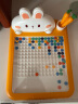 kidsdeer兔子磁性运笔画板吸力控笔儿童玩具宝宝早教拼图画画专注力训练 大号兔子磁性画板10卡2笔 晒单实拍图