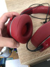 适用 Sony/索尼 MDR-XB950BT XB950B1头戴式耳机海绵套耳罩耳机套皮耳套耳机配件 红色耳套【一对装，送收纳盒】 实拍图