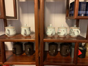 陶沁泉陶瓷杯茶杯水杯杯子带盖景德镇办公杯骨瓷茶具山水中式仿古复古 瑞雪雄风320毫升 实拍图