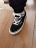 回力 Warrior 帆布男女情侣款 低帮百搭春秋季跑步鞋 潮流学生系带休闲鞋 WXY999 黑色 35 实拍图