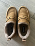 百丽（Belle）巴旦木棉鞋男冬季加绒牛皮厚底勃肯鞋户外工装鞋8QW01AM5预售 黄棕-毛里（套脚款） 42 (260mm) 实拍图