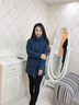 慕姝新品高端品牌棉服女中长款2022新款冬装加厚外套棉衣女秋保暖气质时尚洋气韩版百搭棉袄子 孔雀蓝 2XL建议105-120斤【加购关注 优先发货】 实拍图