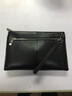 七匹狼手包男包真皮商务信封手提包包手拿包男士钱包手抓皮包夹包 黑色中号 实拍图