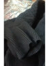 诚景加厚加绒高领毛衣男士双层法兰绒保暖长袖针织衫毛衫线衣打底衫D 86618黑色 L 实拍图