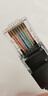 绿联超五类网线 千兆网络连接线 Cat5e超5类成品跳线3米 家用工程电脑宽带八芯双绞双接头线 黑35816 实拍图