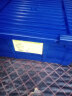 叁众汽车后备箱收纳箱车载储物箱尾箱整理箱车内置物盒装饰用品神器 20L(中套条纹盖)深蓝色 带分层中套 实拍图