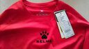 卡尔美（KELME）运动紧身衣男秋季长袖打底衫透气篮球足球弹力训练健身服 红色3891113(LOGO在左胸) XL/180 实拍图