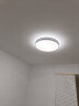 雷士（NVC）LED吸顶灯 现代简约卧室书房餐厅灯具 金色镂空内框调光圆形灯饰 实拍图