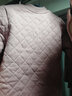 多妙屋女童外套秋冬儿童夹棉保暖上衣男童棉服中大童内搭校服神器童装 香芋紫 81604 140 实拍图
