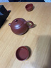 吟艺阁 高档宜兴紫砂公道杯加茶漏 原矿手工茶海 过滤分茶器 茶具配件  大红袍款 公道杯+茶漏 180ml 实拍图