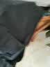 守约贤者新款春秋季宽松薄款工装裤男士肥加大码休闲裤户外多口袋长裤纯棉 A2226黑色 4XL【建议体重200-220斤】 实拍图