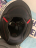 SHOEI头盔gt-air2代日本原装进口防雾摩托车头盔全盔双镜片男女 INSIGNIA TC-1(配原厂防雾贴） M(适合54-57头围） 实拍图