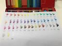 辉柏嘉水溶性彩铅专业手绘美术彩色铅笔绘画辉博嘉水溶彩铅升级版秘密花园涂色笔 48色纸盒+48孔萌猫笔帘 实拍图