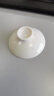 佳铖盖碗盖子 德化白瓷茶盖碗盖子盖碗茶杯盖子象牙白单盖子茶具零配 7.3cm盖碗盖子 实拍图