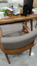 晶舟（jingzhou）实木书桌家用学习阅读休闲多功能全实木桌简约轻奢书房成人办公室 学士椅 实拍图