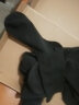 xiaohuajiao长袜子男士春秋冬四季黑白纯色高筒长筒高帮运动篮球袜保暖70%棉 5黑 均码（37~43） 实拍图