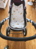 威可迪（Wikider） 婴儿推车婴儿车可坐可躺 双向高景观大轮避震新生儿童宝宝手推车 紫色 实拍图