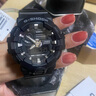 卡西欧（CASIO）男表黑金gshock黑白赛车冰韧运动时尚手表学生防水送男友腕表礼物 GA-700-1B黑武士+立体大表盘 实拍图