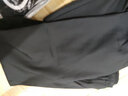 爵少（2件装）冰丝裤子男夏薄宽松休闲运动工作裤速干哈伦束脚九分裤 两件装 黑色+黑色 XL 105-125斤 实拍图