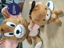 皓奇乐（HUGKIS）正版猫和老鼠毛绒玩具可爱卡通公仔玩偶书包挂件抱枕52 20cm 杰瑞鼠 实拍图