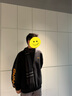 博柏利（BURBERRY）【礼物】围巾男女 格纹羊绒围巾 炭灰色 实拍图