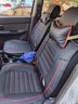 2012/13/14/15/16/17款五菱宏光s/s1/s3汽车坐垫7座专用全包座套 七座--黑色（中排连体） 实拍图