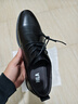 HLA海澜之家男鞋新夏尖头正装商务皮鞋耐磨结婚新郎鞋HAAPXM1DAO046 黑色AB 40 实拍图