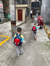丁扬幼儿园书包3-5岁蜘蛛侠书包韩版轻便减负双肩儿童书包 深蓝色 实拍图
