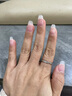 周六福（ZLF） S925银饰情侣戒指男女款莫比乌斯环活口对戒送纪恋日 父亲节礼物 活口女戒 实拍图